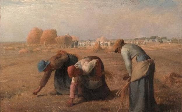 Las espigadoras’, 1857, de Jean François Millet, que puede admirarse en el Museo D’Orsay de París. :: S.E. 