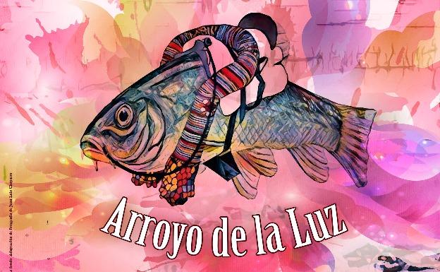 Cartel de la 29º Fiesta de la Tenca en Arroyo de la Luz
