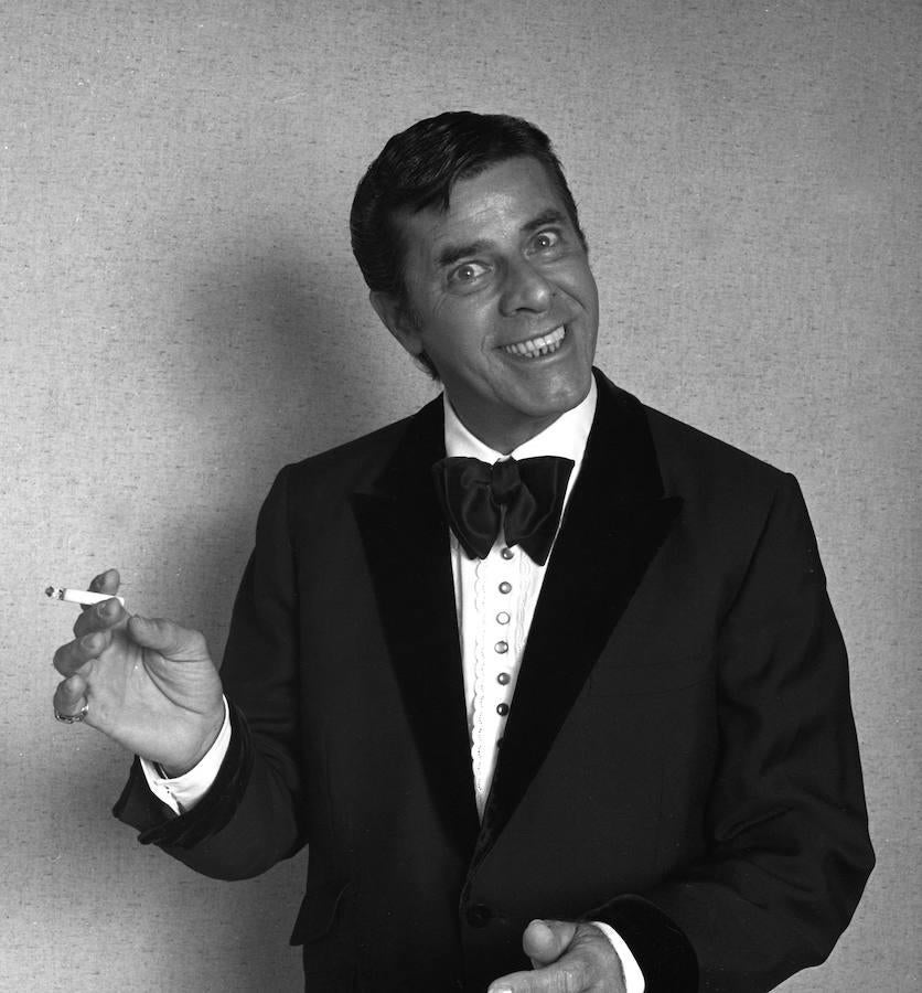 Jerry Lewis presenta Sahara in Las Vegas en 1979.