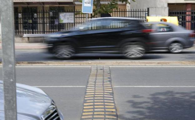 Imagen de la avenida, a la altura de los juzgados. 