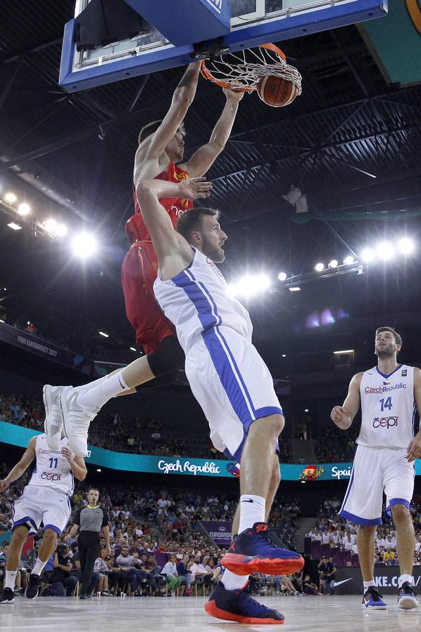 España ha pasado por encima de la República Checa en el segundo partido del Eurobasket. 