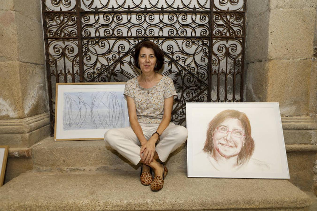 La artista Esther Aragón expone en el Ateneo.