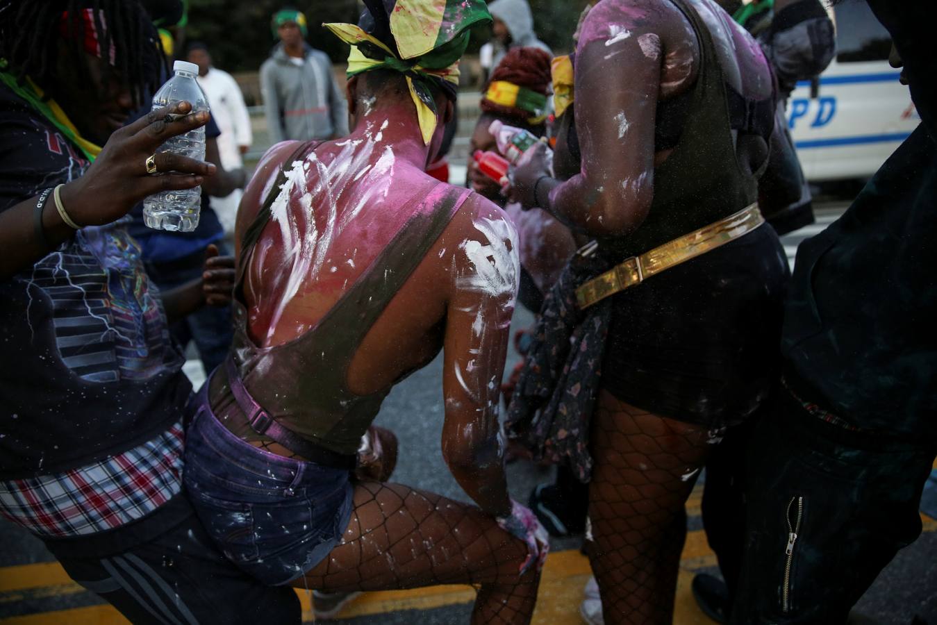 En las calles del barrio de Brooklyn (Nueva York) se celebra cada año el desfile con motivo del Día de las Indias Occidentales.