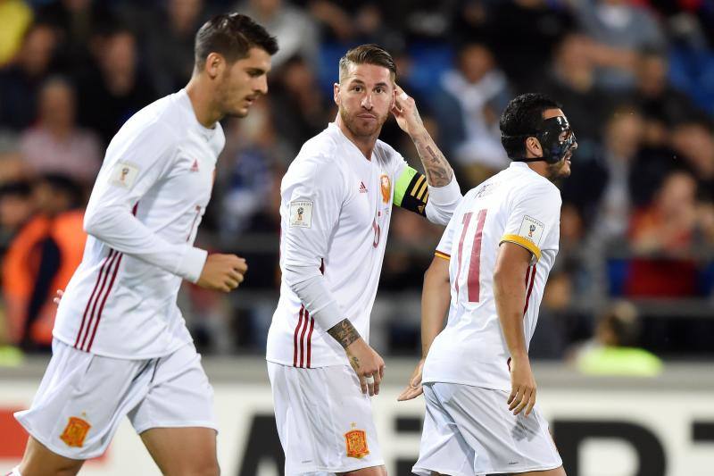 'La Roja' golea sin piedad a Liechtenstein y se acerca al Mundial tras la victoria más abultada de su historia como visitante.