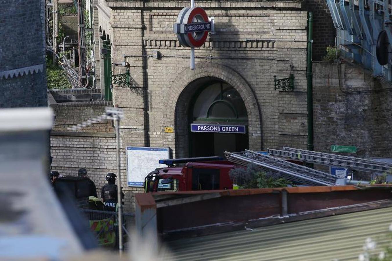 Un artefacto ha explotado en la estación de Parsons Green dejando escenas de pánico