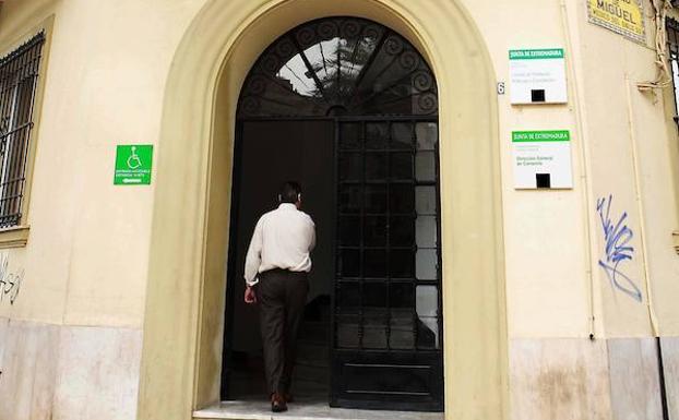 Imagen de archivo de un edificio público de la Junta de Extremadura.