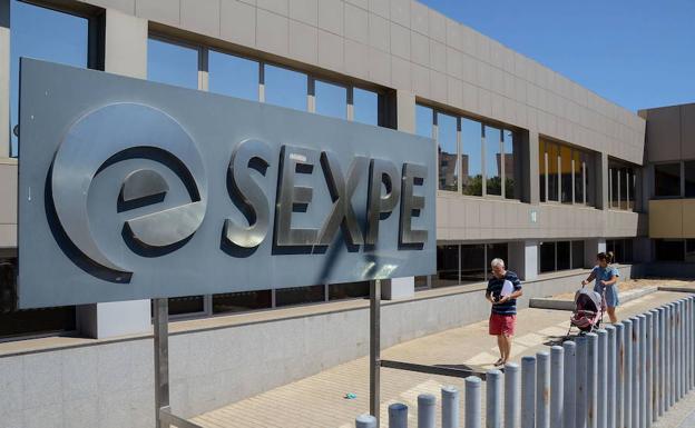 Oficinas del Sexpe en Badajoz.