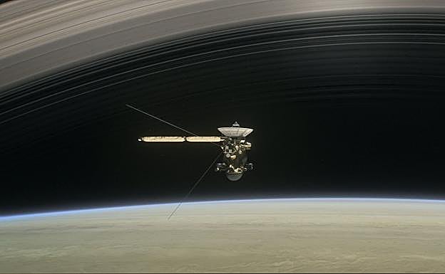 La sonda Cassini se despidió convertida en un fulgurante meteorito.