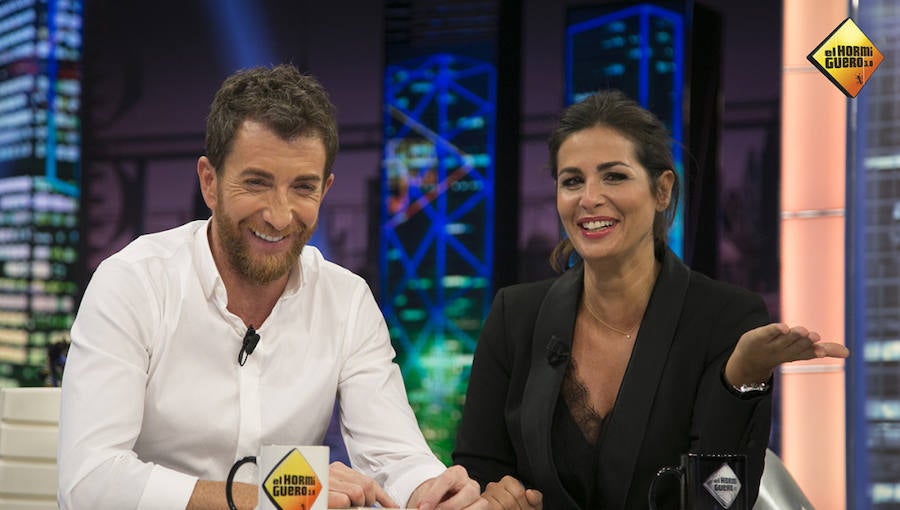 Nuria Roca en su última aparición en El Hormiguero.