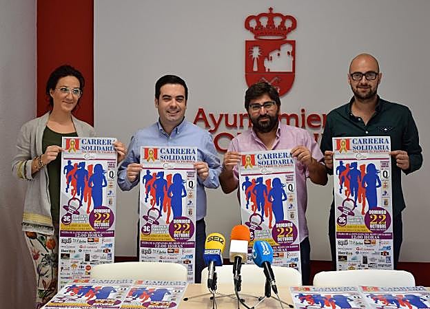 Presentación de la carrera solidaria del próximo domingo. :: e. d.