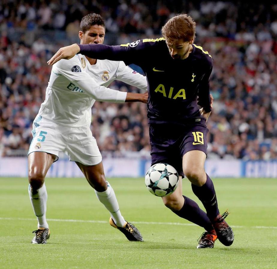 El Real Madrid se midió al Tottenham, que nunca había marcado un gol en sus duelos anteriores pero esta vez sí fue capaz de anotar en la meta madridista.