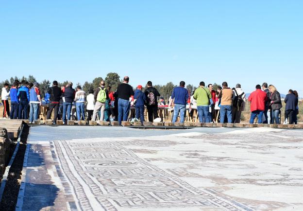 Los usuarios pudieron disfrutar de los talleres y los mosaicos. :: e. d.