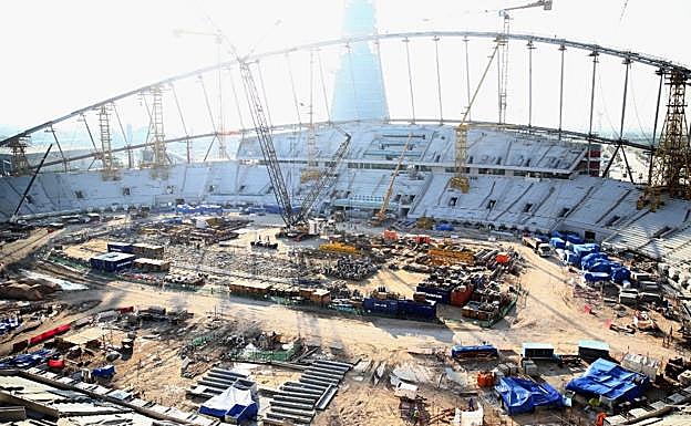 Khalifa international stadium de Doha, una de las sedes del Mundial de Catar 2022
