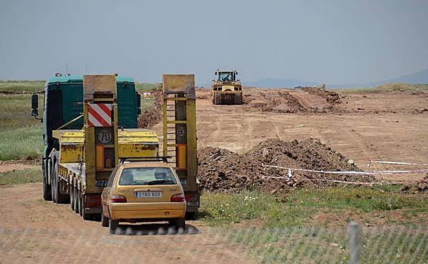 Obras en la plataforma logística:: HOY