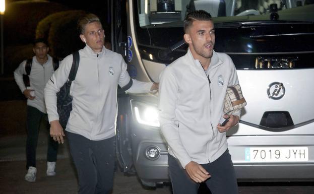 Daniel Ceballos y Marcos Llorente.