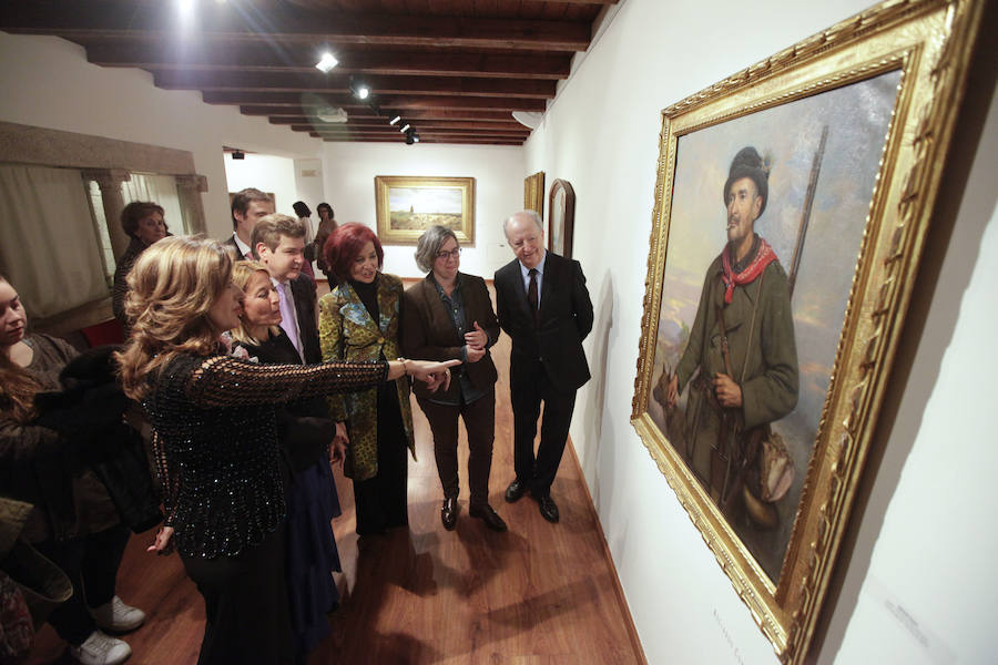 Pertenecen a la Fundación Caja Extremadura y se trata de obras de Bermudo, Sánchez-Varona o Hermoso, entre otros