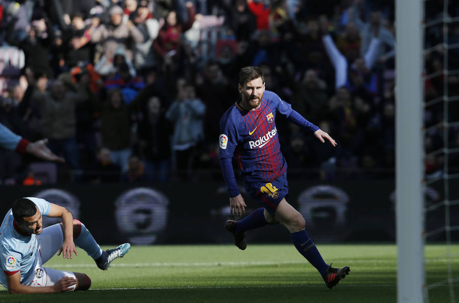 Barcelona y Celta empataron a dos en un partido loco correspondiente a la jornada 14 de Liga. Aspas adelantó al Celta a los 20 minutos pero Messi no tardó en responder marcando el empate. Suárez puso la ventaja pero Maxi Gómez, tras una genial asistencia de Aspas, anotó para poner la igualdad. 