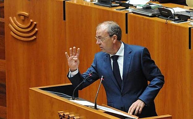 José Antonio Monago, enumerando los motivos de la enmienda a la totalidad presentada por el PP:: BRÍGIDO