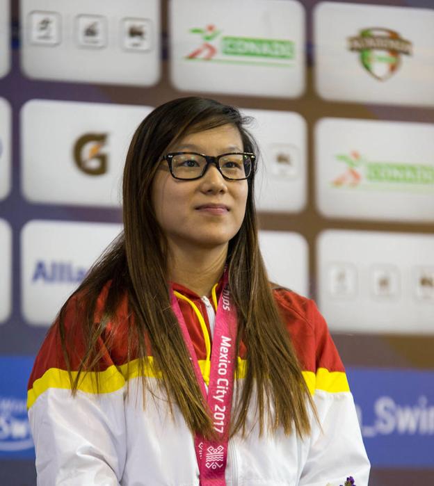 La extremeña Yinghua Hernández, medalla de plata en el Mundial Paralímpico de Natación