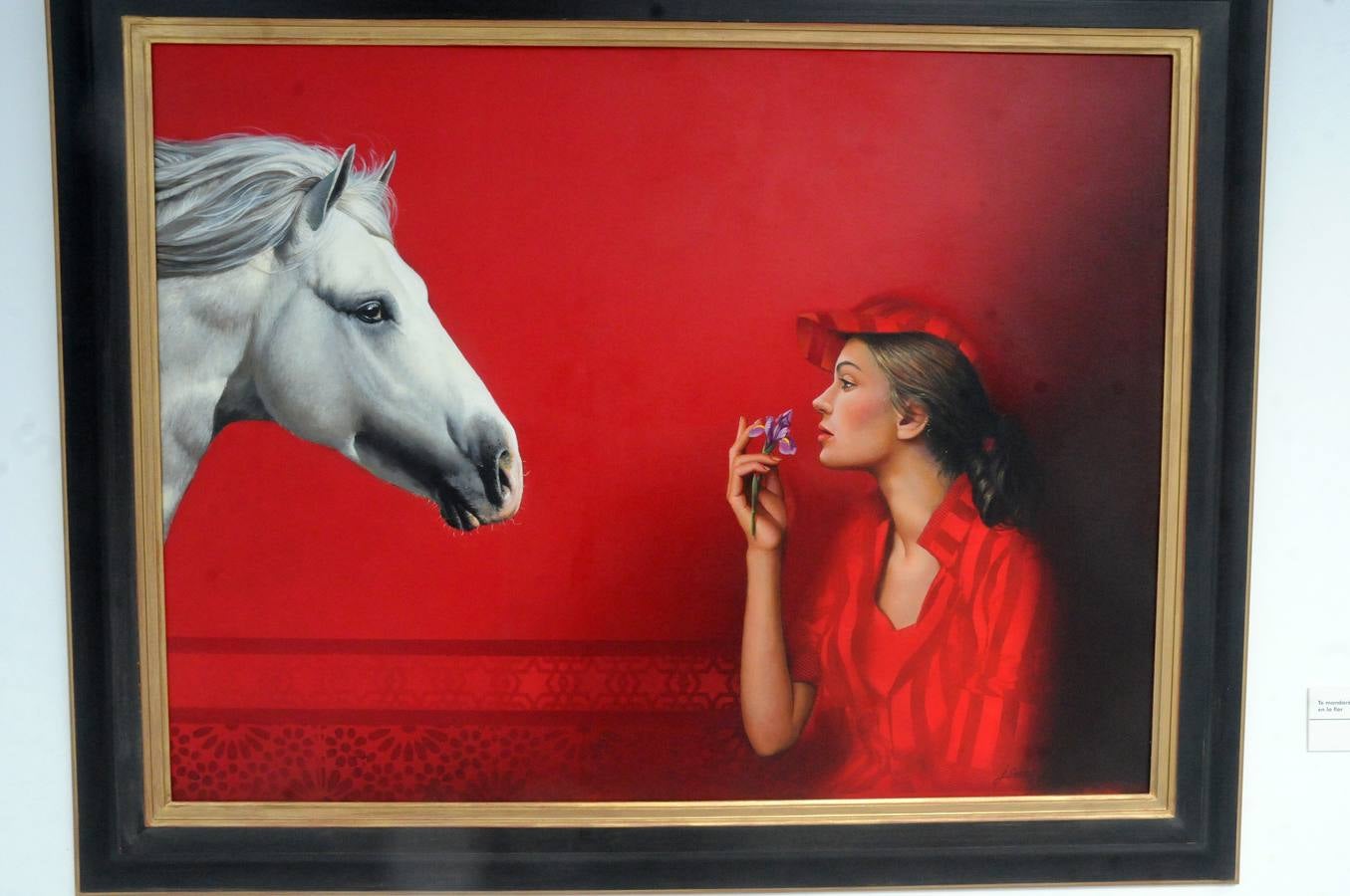 La exposición 'Pasión por la vida' del artista extremeño Enrique Jiménez Carrero, se podrá visitar en el patio noble de la Asamblea hasta el próximo mes de enero de 2018