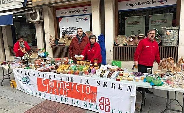 Tienda de comercio justo del año pasado.