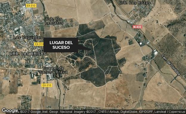 Localización aproximada del lugar del suceso.: GoogleMaps