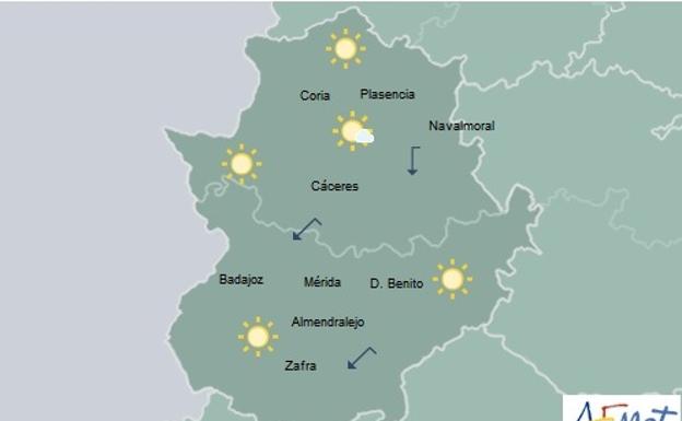 Mañana, temperaturas en ligero ascenso 