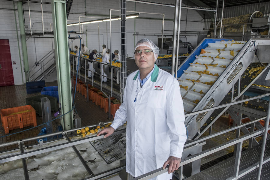 En una fábrica de Villafranco del Guadiana elaboran vegetales ultracongelados que se venden en supermercados de Europa, América y Asia