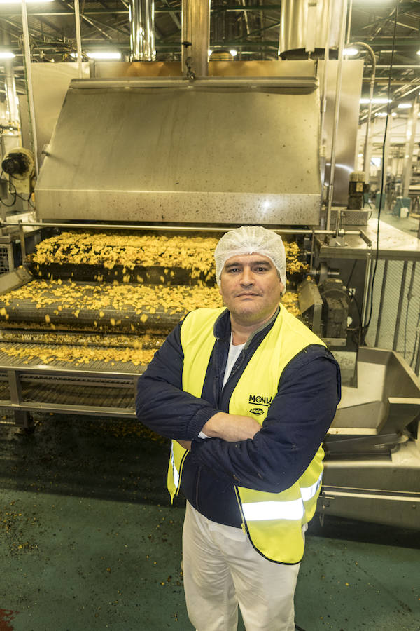 En una fábrica de Villafranco del Guadiana elaboran vegetales ultracongelados que se venden en supermercados de Europa, América y Asia