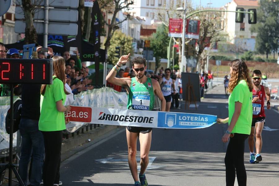 El atleta Álvaro Martín lograba su segundo título nacional en Mérida. 