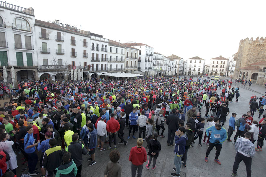 La prueba comenzó en la Plaza Mayor y recorrió las calles de Cáceres hasta llegar a la avenida de España