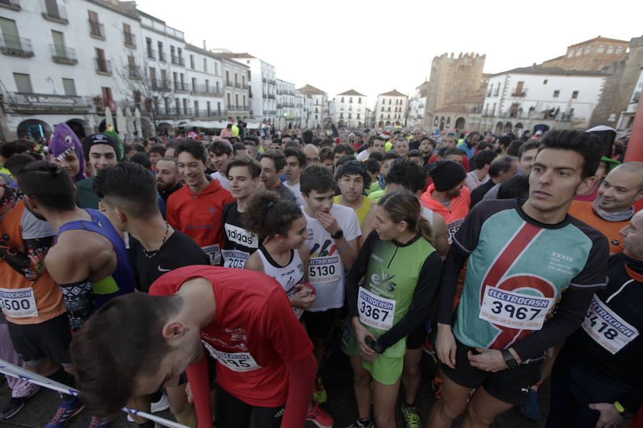 La prueba comenzó en la Plaza Mayor y recorrió las calles de Cáceres hasta llegar a la avenida de España