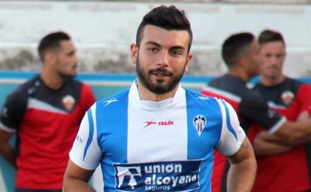 El futbolista José García.