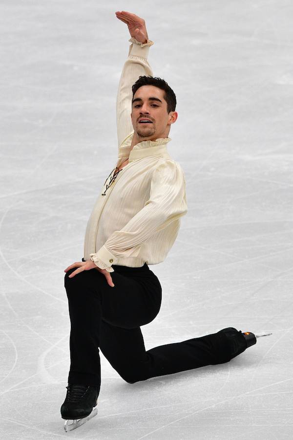 El español se hizo con su sexto campeonato europeo de patinaje artístico.