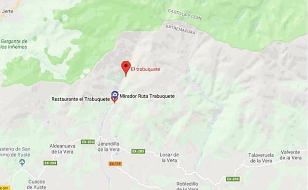 Los senderistas se perdieron realizando la ruta del Trabuquete.