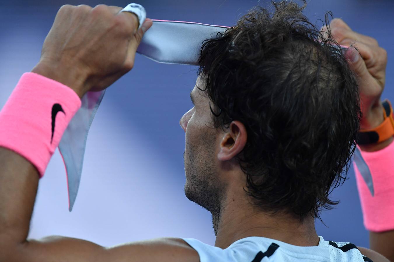 Las mejores imágenes del partido de cuartos de final del Abierto de Australia entre Rafa Nadal y Marin Cilic. 