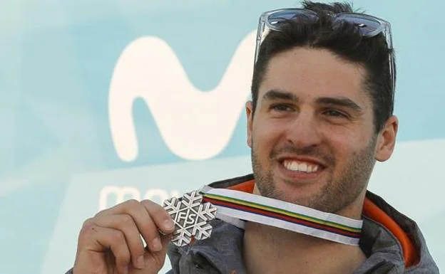Lucas Eguibar, subcampeón mundial en 2017 en Sierra Nevada. 