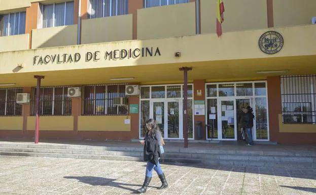 Facultad de Medicina de la Universidad de Extremadura.