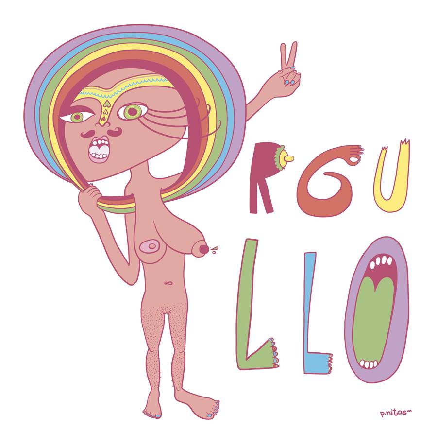 Inma Ramos (Plasencia, 1981) es una 'artivista' que destaca por sus coloridos y reivindicativos dibujos