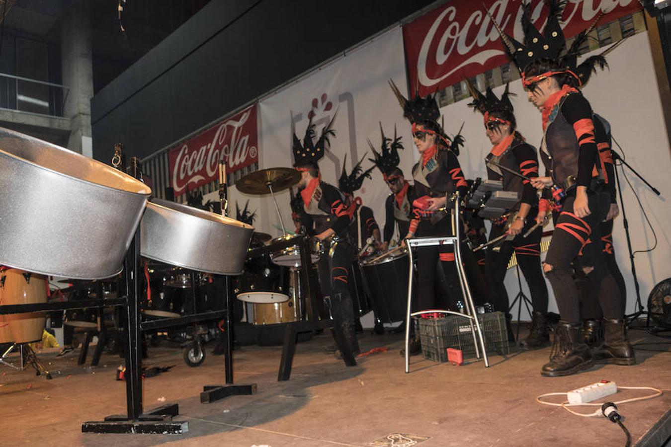 Tamborada celebrada este viernes en Ifeba