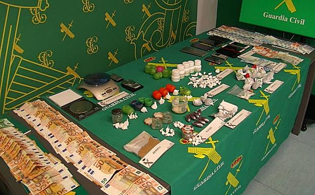 Imagen. Material interceptado.