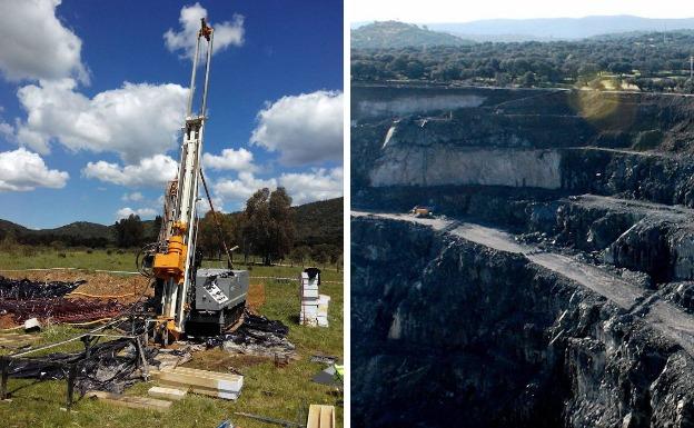 Trabajos de investigación en Las Herrerías, en Alconche, y mina de Aguablancal. :: HOY