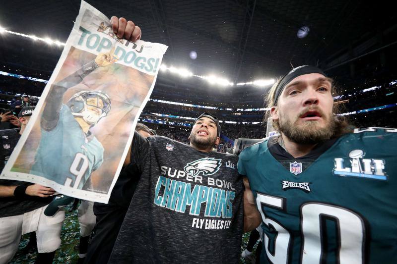 El equipo de Filadelfia se impone a los Patriots en el US Bank Stadium de Minneapolis (33-41) y conquista su primer trofeo Vince Lombardi, con el quarterback Nick Foles como MVP. 