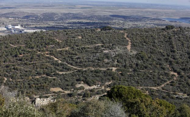 Paraje donde está prevista la mina de litio. :: 