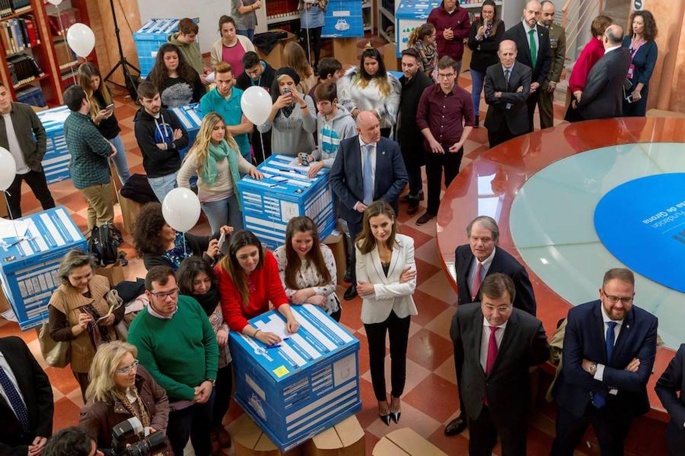 La Reina Leticia, en Mérida