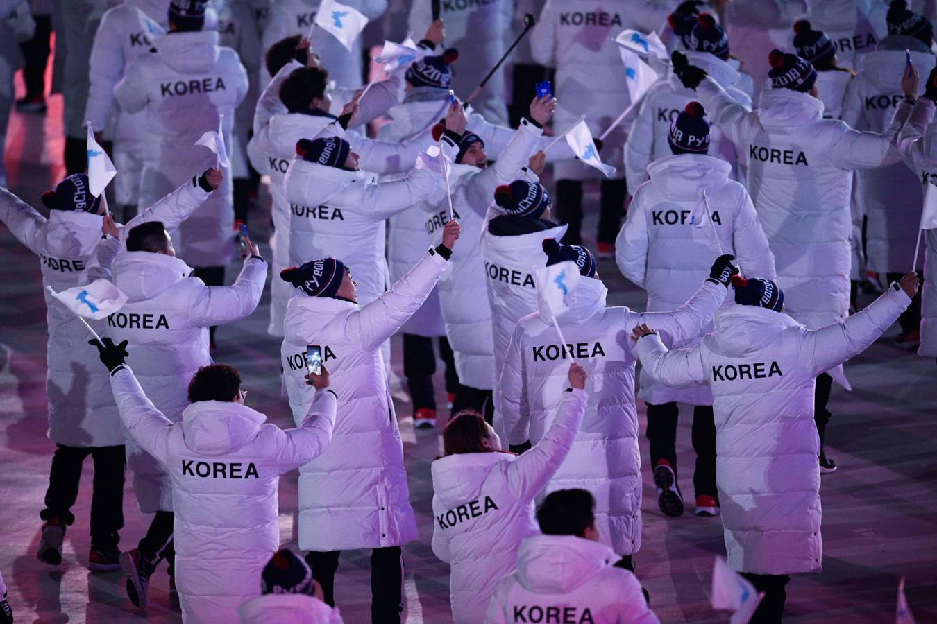 Pyeongchang 2018: La ceremonia de inauguración, en imágenes