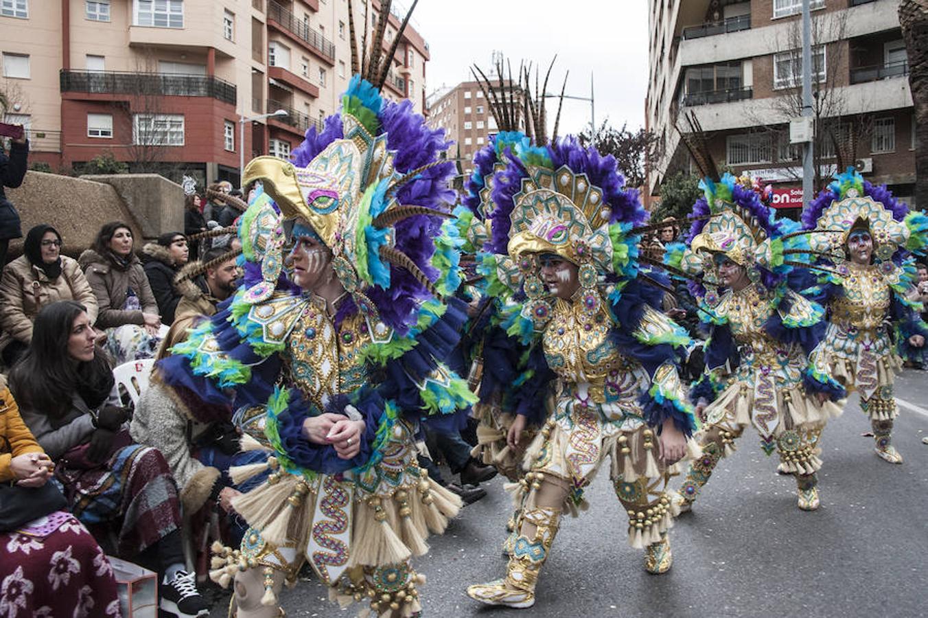 Una fantasía sobre la leyenda de Tenochtitlan ha elegido Caretos Salvavidas para conmemorar sus 30 años participando en el desfile del Carnaval