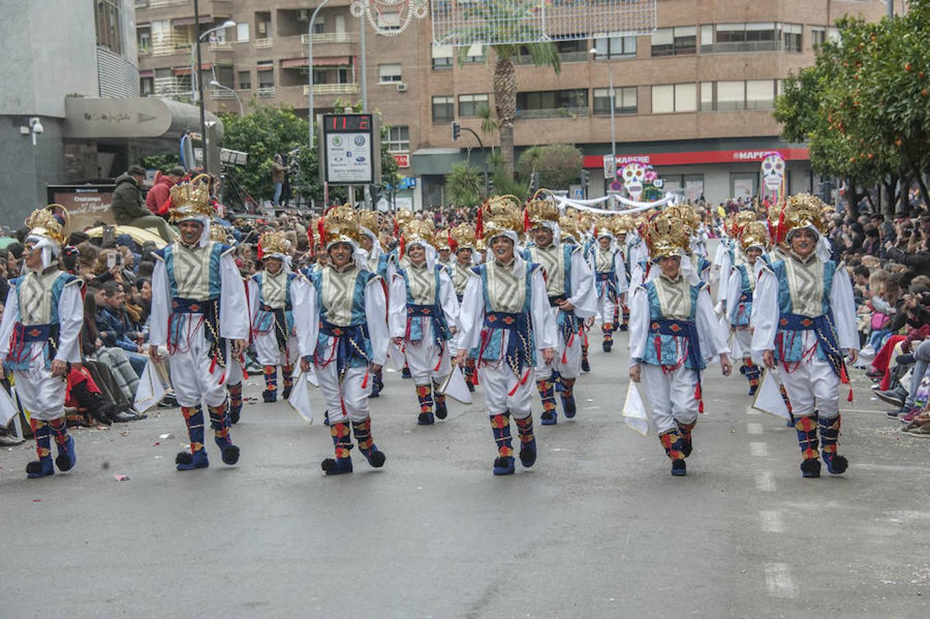 La comparsa 'Vas como quieres' hace un viaje por Grecia y lo muestra en el Carnaval de Badajoz