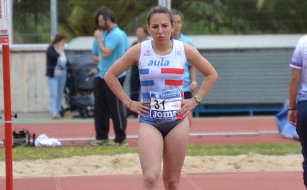 Lucía Sánchez, atleta del Capex. :: @CAPEXAtletismo 