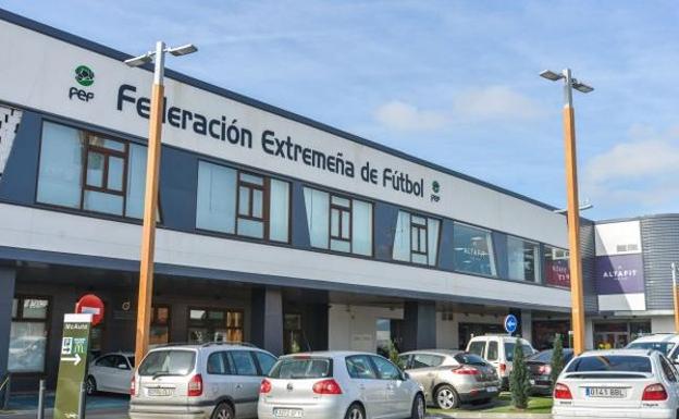Sede de la Federación Extremeña de Fútbol 